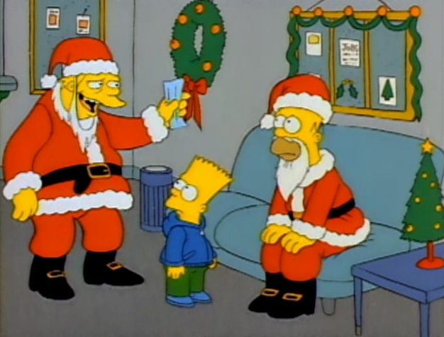 Los Simpsons Sin blanca Navidad