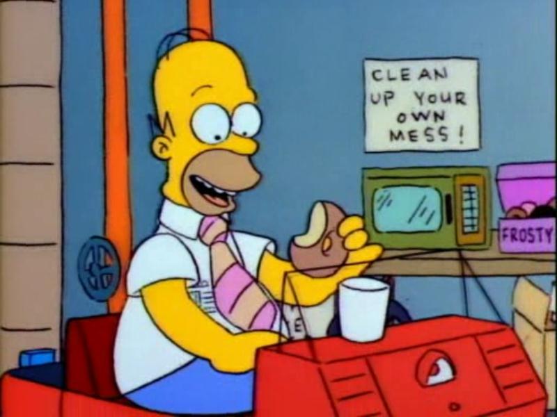 Los Simpsons La odisea de Homer