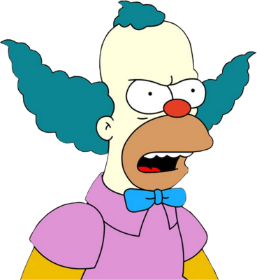 Los Simpsons, Krusty el payaso