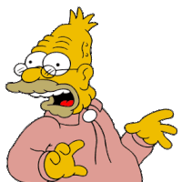 Los Simpsons, Abraham Simpson